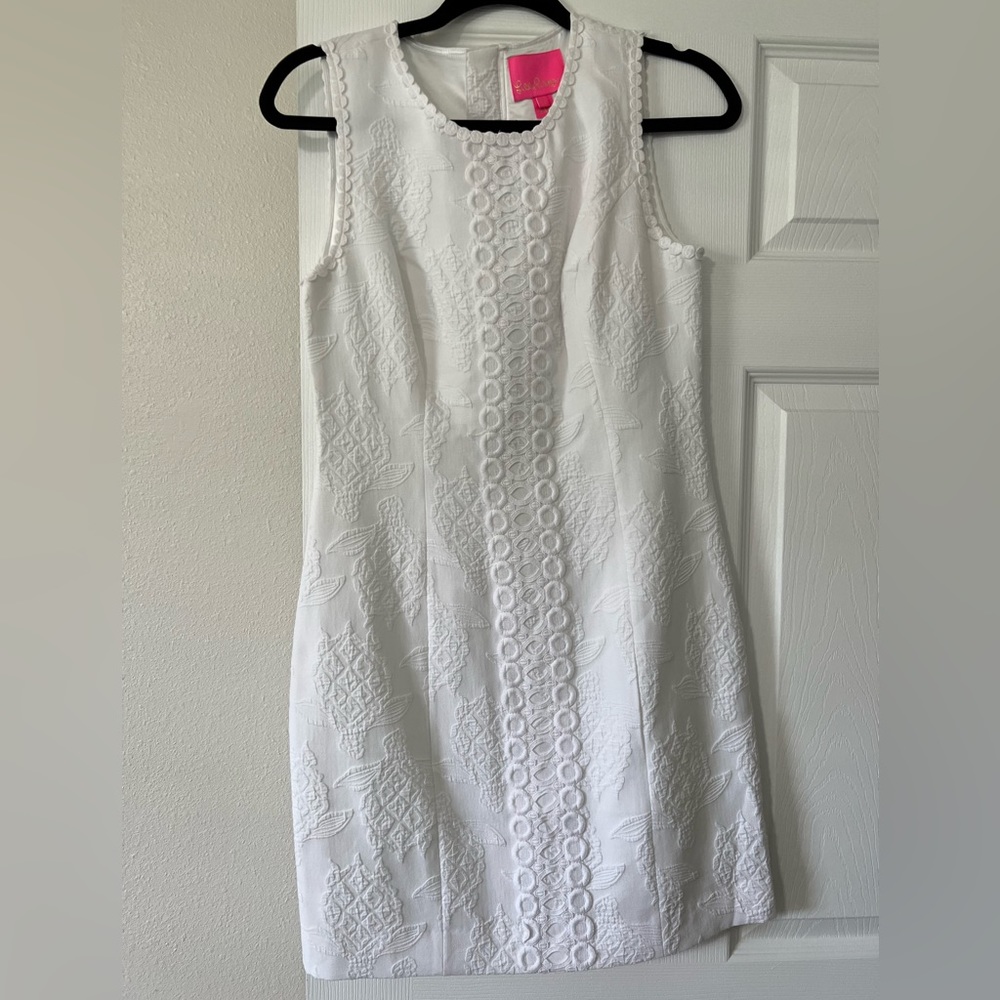 White Lily Pulitzer dress